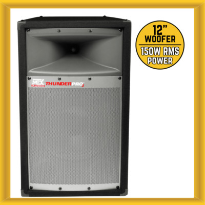 MTX Audio TP1200 12'' Thunder Pro 2-Way 150-Watt RMS Full Range Cabinet Speaker