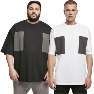 Urban Classics Big Double Pocket Tee T-Shirt Oberteil Shirt zwei Brusttaschen