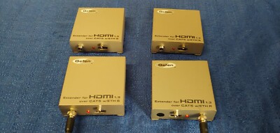 Lot of 3 Gefen Extender for HDMI 1.3 over CAT5 w/Ethernet S & 1 R