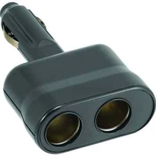 Bell Automotive Products Dbl Socket Direct Plug/Black/ 39010-8