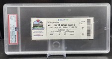 2020 WORLD SERIES GAME 6 DODGERS CLINCHER FULL TICKET 10/27🎟️LA TITLE#7💎PSA 10
