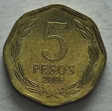Chile 2006 5 Pesos