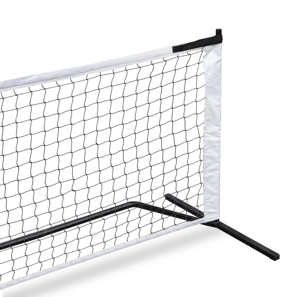 Pickleball Tennis 22FT Portable Net For Outdoor Nylon Sports W/Carry Bag Metal