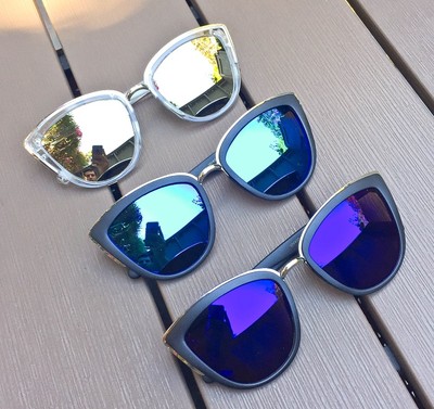 Quay My Girl sunglasses - Black/Blue mirror lense Quay Australia | Accessories | Quay Sunglasses | Poshmark main image 3