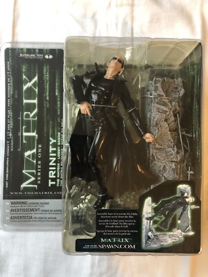 TRINITY The Matrix McFarlane Toys Series One Lobby Scene Actionfigur 2003