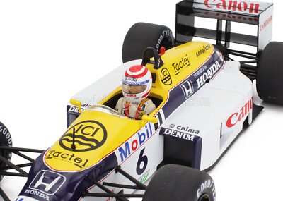 1:18 Williams-Honda FW11 No.6 Nelson Piquet Winner 1986 Brazilian