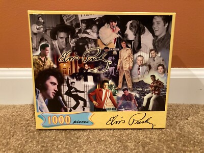Elvis Presley 1,000 Piece Jigsaw Puzzle, Brand New in Unopened Sealed Box
