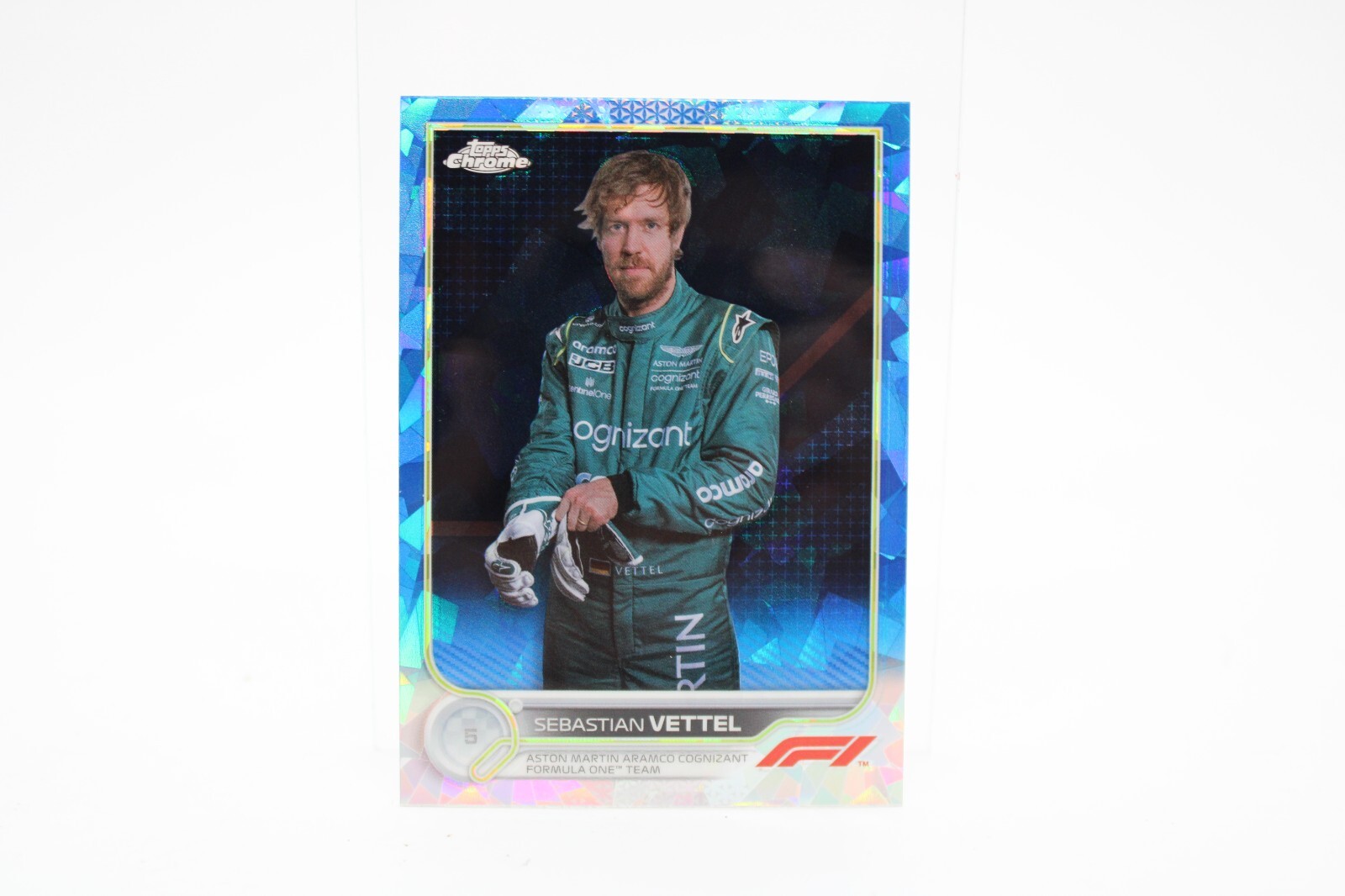 2022 Topps Chrome Sapphire Edition Formula 1 Sebastian Vettel #9