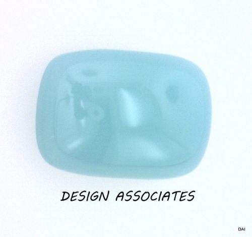 AQUABLAUER CHALCEDON 18 X 13 MM KISSENSCHNITT HERVORRAGENDE BLAUE FARBE (173588) - Bild 1 von 1