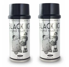 Black Ice Original Touch Up Spray Black 2-Pack 4oz NEW
