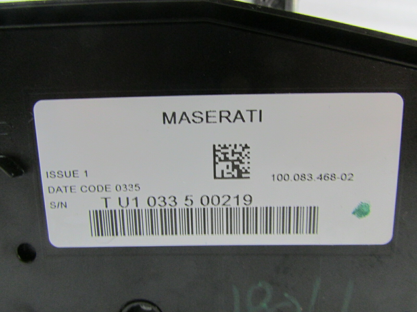 Maserati Ghibli, Automatic Floor Shifter, Used, P/N 6700317400