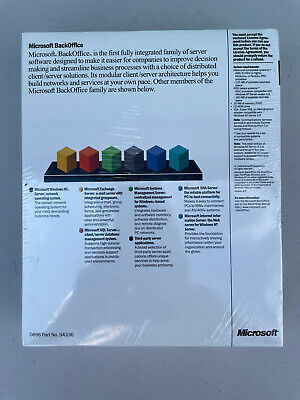 New Microsoft Windows NT WindowsNT Server v4.0 5 CAL Sealed New Microsoft Windows NT WindowsNT Server v4.0 5 CAL Sealed