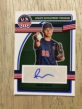 2023 Panini USA Stars & Stripes JONAH CHAVEZ Blue Foil Auto
