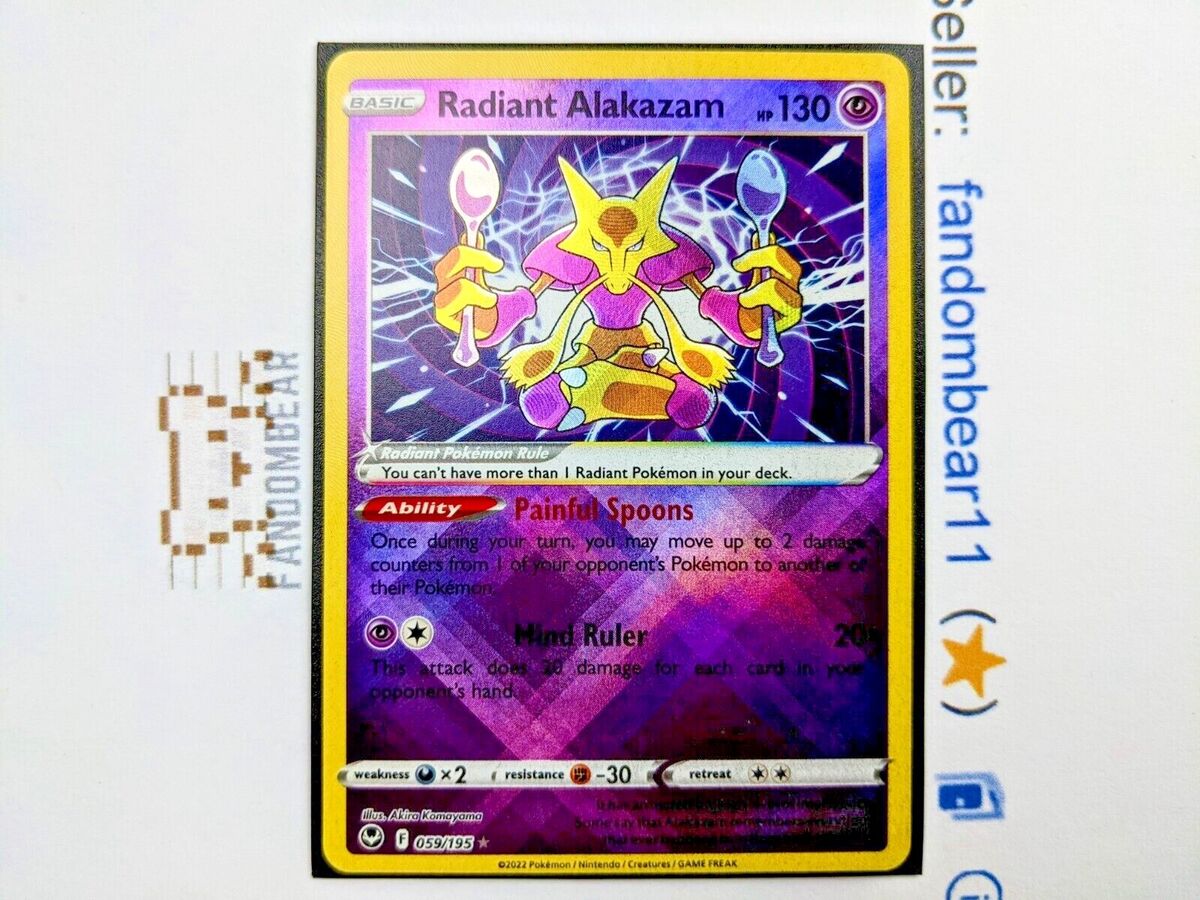 Alakazam Radiante / Radiant Alakazam (059/195), Busca de Cards