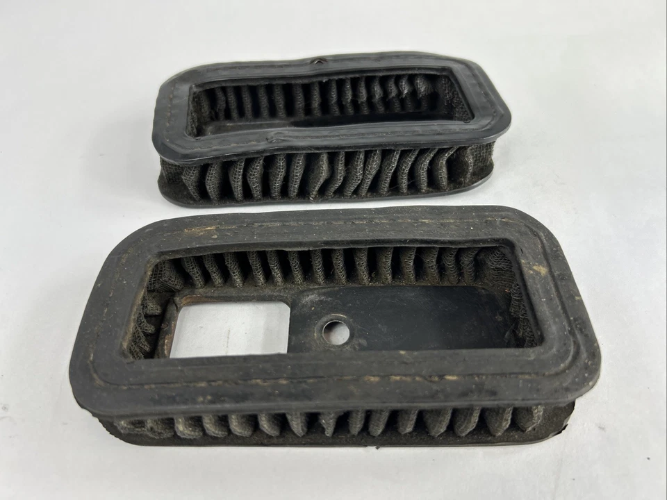 Lote de 2 elementos de filtro de aire Triumph T120 TR6 BSA A65 A70 1971-73 60-3072 Foto 4 de 4