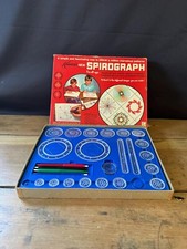 Vintage 1970 Kenner Spirograph Set in Original Box Game Toy Art Complete 