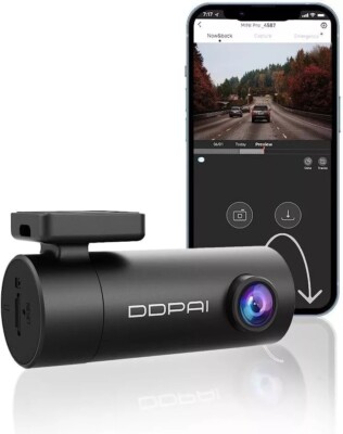 DDPAI Dash Cam Mini Pro 1296P Ultra HD Vehicle Wifi Smart Dash Camera Recorder