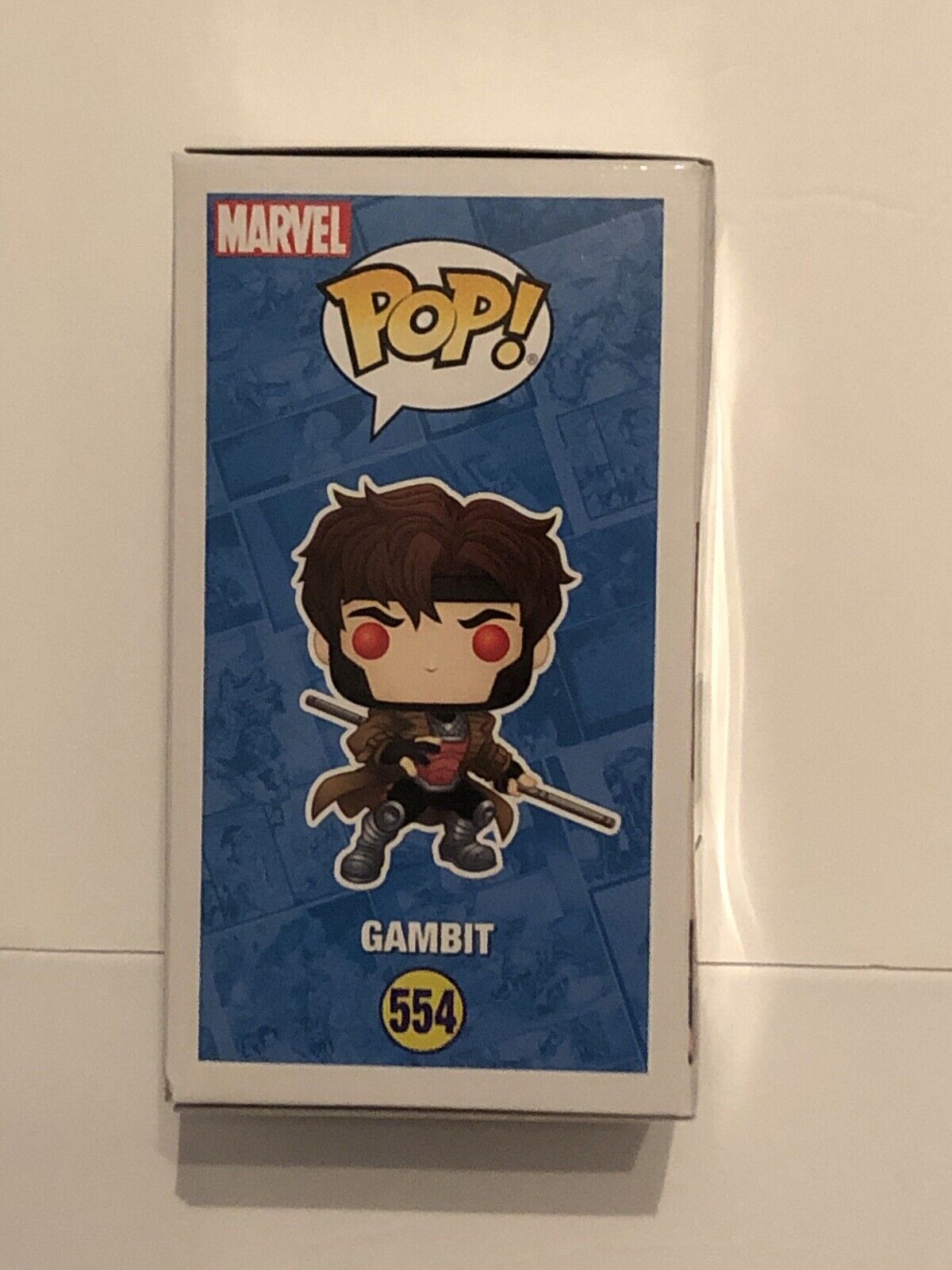 Funko Pop! Marvel X-men Gambit 554 Exclusivo Original Colecionavel - Moça  do Pop - Funko Pop é aqui!