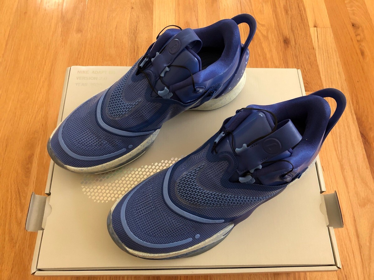 Nike Adapt BB Version 2.0 Year 2020 Size 11 ASTRONOMY BLUE/ROYAL 