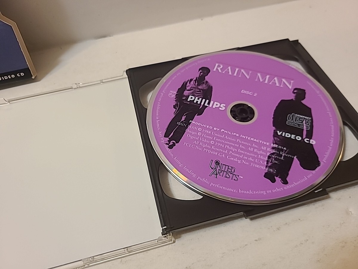 Rain Man - Video CD VCD Philips CDI CD-I With SLIP SLEEVE | eBay