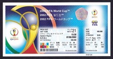 2002 World Cup NIGERIA v SWEDEN *Mint Condition UNUSED Ticket*
