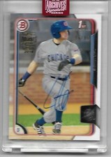 Ian Happ 2015 Bowman LAST RC On Card Auto 96/96 Topps Archives Buyback Autograph