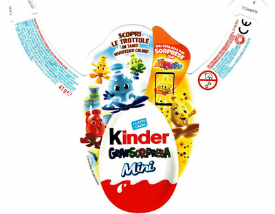 Collarino Trottole Kinder Gransorpresa Mini Italia 2023