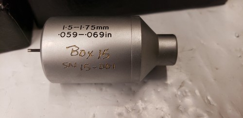 Cabezal Fowler Bowers Elec Superbore .059-.069" 1.5-1.75 mm soporte, caja #15 - Imagen 2 de 6