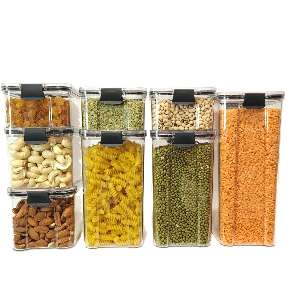 Moksha Lifestyle Airtight Food Storage Containers for Kitchen Pantry Organization