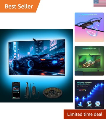 Premium Waterproof LED TV Backlight with Adjustable Size & Music Sync Feature