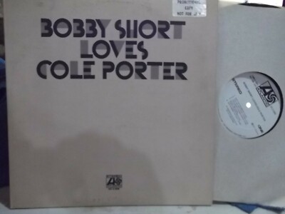 D WLP PROMO*BOBBY SHORT LOVES COLE PORTER DOUBLE LP ON ATLANTIC  RECORDS NM NICE