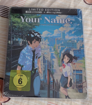 Your Name. - 4K Blu-ray Steelbook - NEU & OVP | Anime, Makoto Shinkai