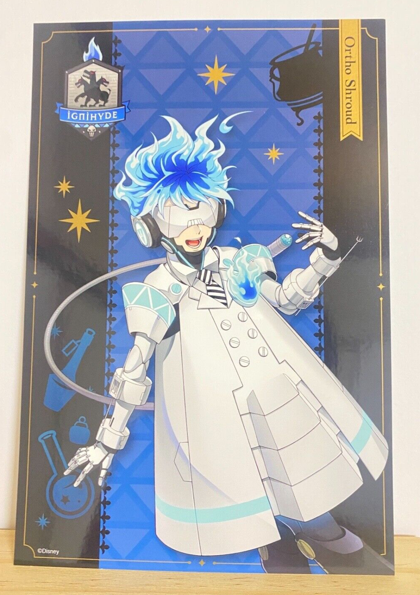 Ortho Shroud Disney Twisted Wonderland Alchemy Limited Postcard