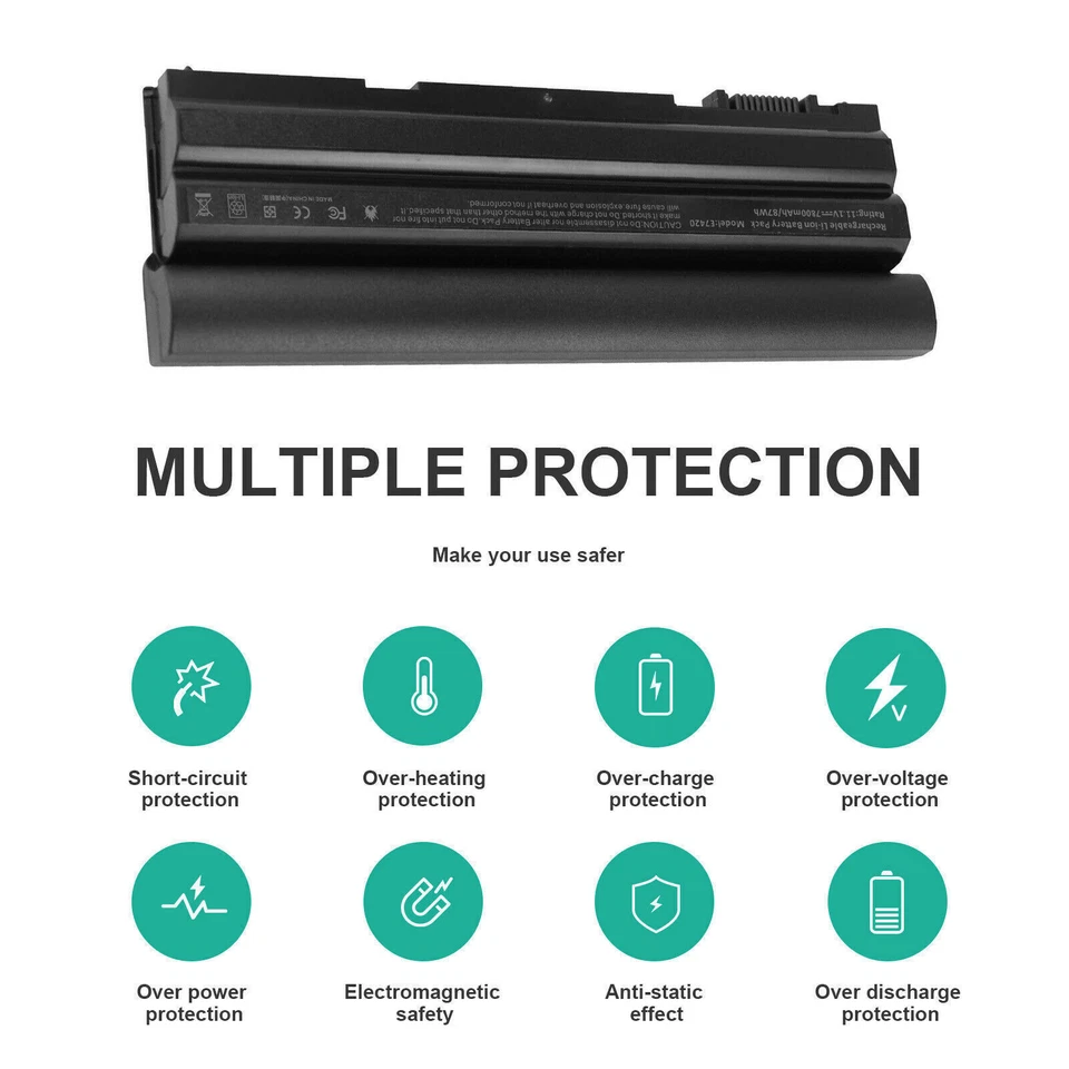 Battery for Dell Latitude E5420 E5430 E5520 E6420 E6430 T54FJ NHXVW 6/9Cell - Image 4 of 4