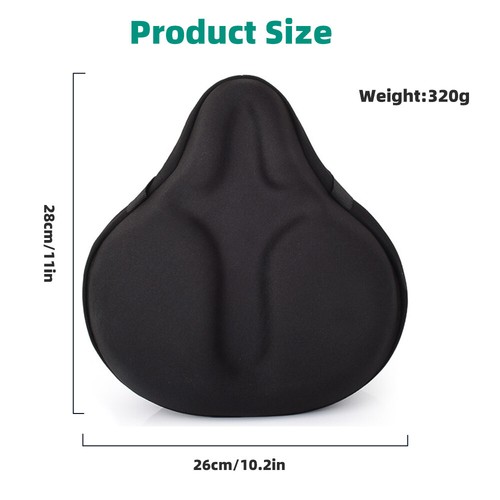Asientos Para Bicicletas MTB Asiento Silla De Bicicleta Ancho Grandes Sillas Anchas - Imagen 9 de 19