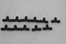 LEGRIS 3104 04 00 EQUAL UNION TEE-TUBE TUBE TO TUBE 5/32"X5/32" (LOT OF 11)