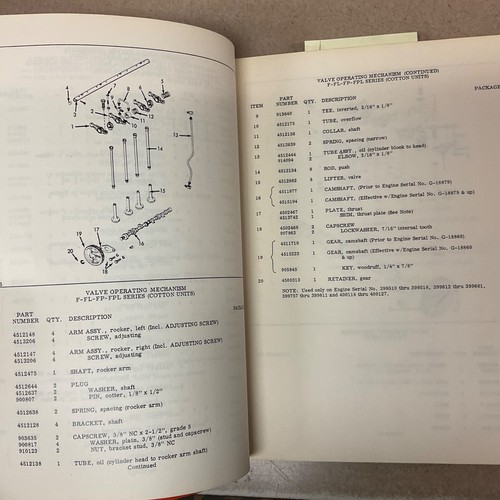Allis Chalmers 4CYL ENGINE & TRANS FORKLIFT TRUCK PARTS MANUAL CATALOG BOOK LIST - Picture 2 of 4