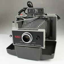 Polaroid 440 Instant Film Land Camera SHUTTER WORKS