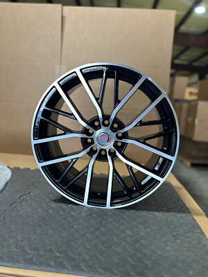 Rac R07 Wheel Revolution Racing R07 18x8 Black/Machined 5-114.3/5-120 +40mm ET 73.1mm ...