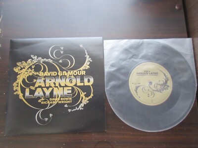 David Gilmour Arnold Layne EU Vinyl 7 inch Single EM 717 David Bowie Pink Floyd