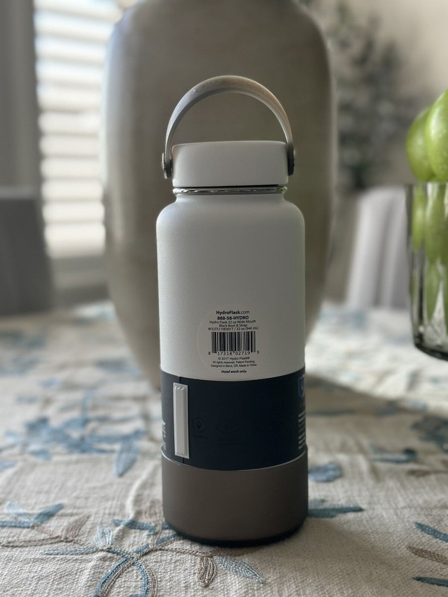 Hydro Flask 32 oz Wide Mouth Bottle Limited Edition White Black Twilight  RARE | eBay