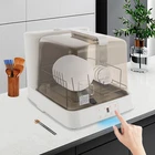 Portable Mini Dishwasher Countertop Dish Washing Machine w/ Washing Programs NEW