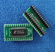 1pcs CS8414 CS8414-CS CS8414CS ON SOIC28 to DIP28 PCB