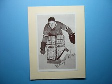 1935/40 CROWN BRAND NHL HOCKEY PHOTO #64 DAVE DAVEY KERR SHARP+ 35/36