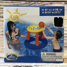 Intex Inflatable Floating Hoops Basketball Pool Game  New