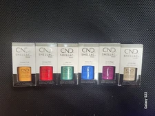 CND Shellac UV Gel Polish .25 oz -BIZARRE BEAUTY Collection SUMMER 2023 Set 6 pc