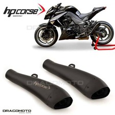 KAWASAKI Z 1000 2010 2011 Auspuff HP CORSE Schwarz HYDROFORM mit ABE