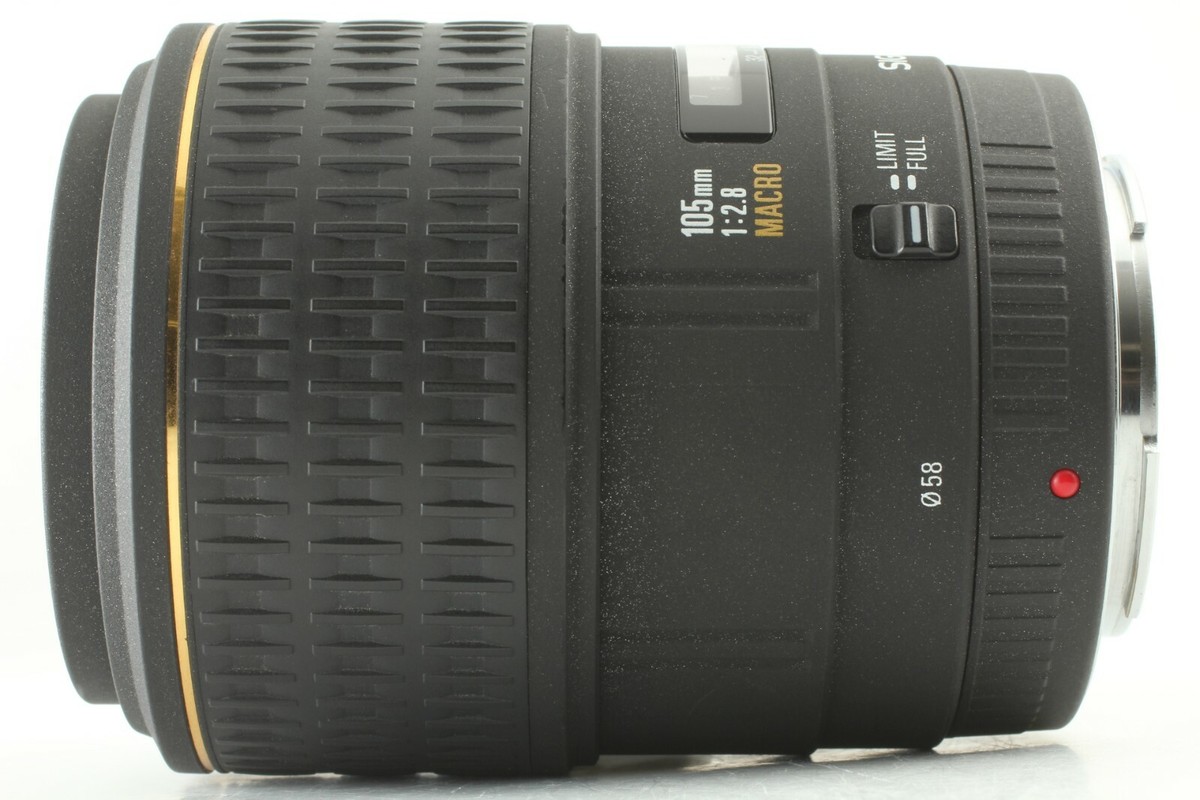 EXC+5】 Sigma AF 105mm f2.8 EX Macro Minolta Sony α Mount