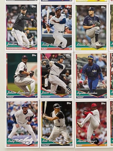 2024 Topps Archives HUGE LOT 117 CARDS Stars HOF Ohtani Judge NO DUPES #152-299 - Picture 14 of 17