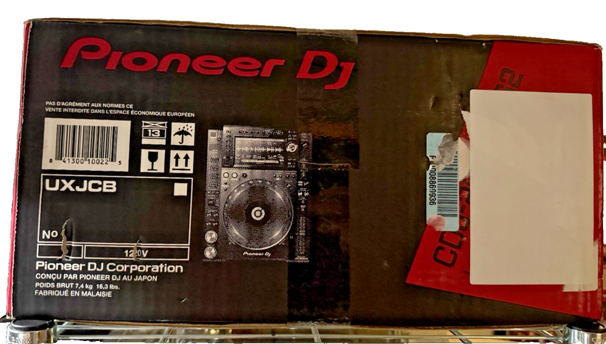 Pioneer DJ CDJ 2000 NXS2 Turntable For Rekordbox & Club Standard